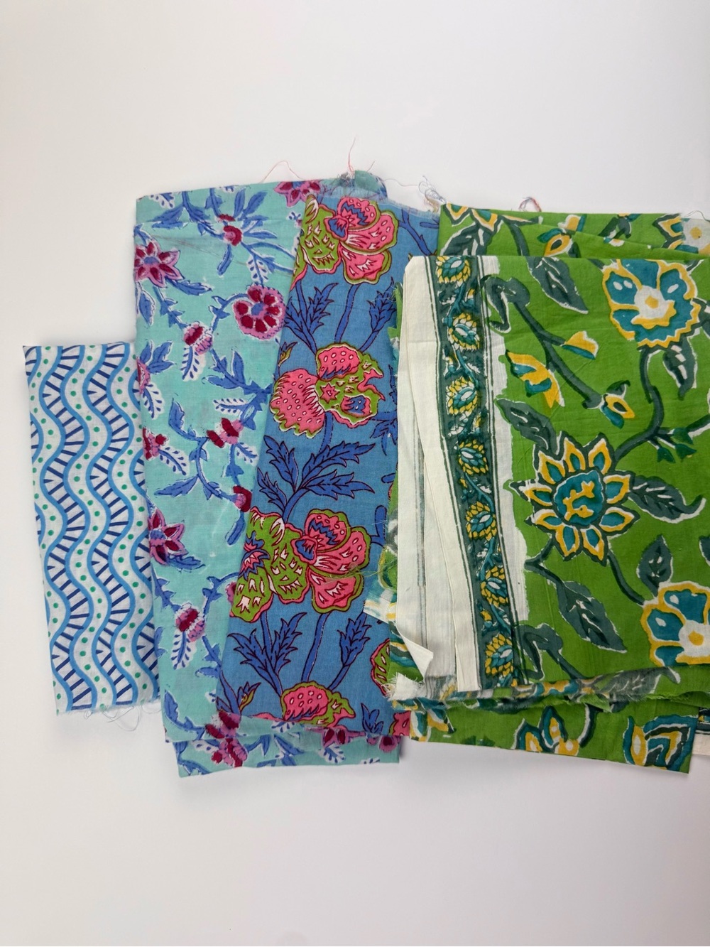 Lightweight cotton fabrics from India